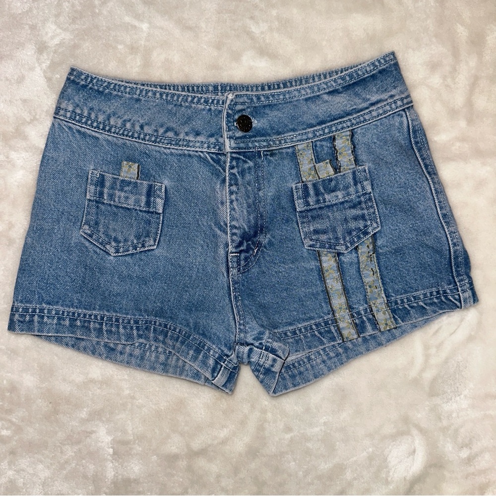 Y2K Vintage Gitano Blue Jean Shorts Size 16(girls)